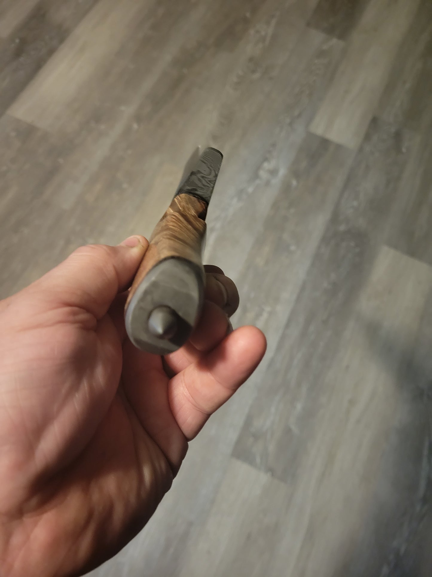 200 layer damascus bear hunter