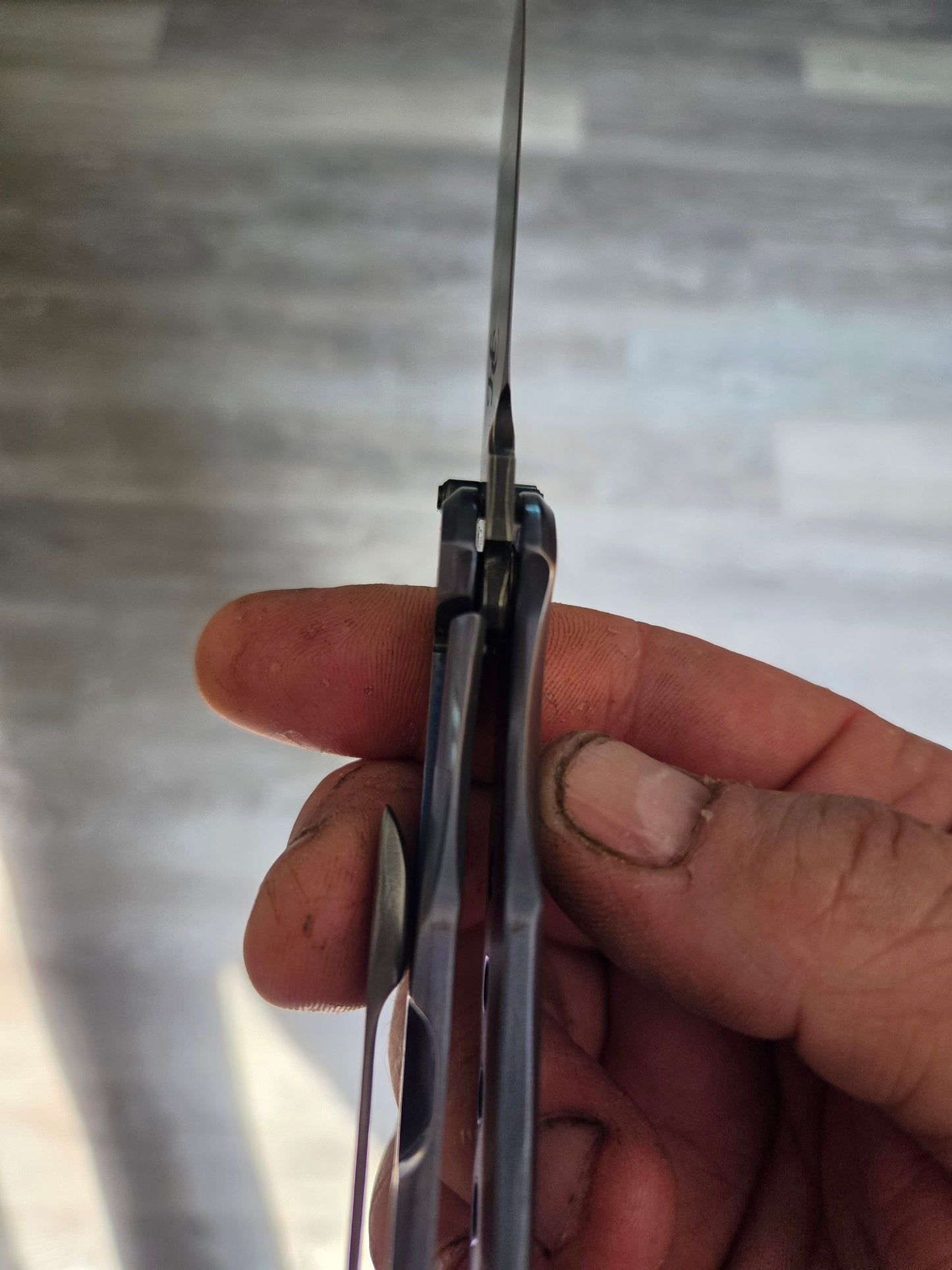 3" purple frame lock