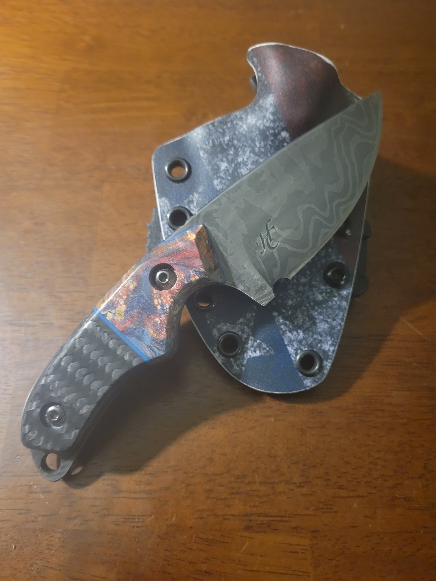 damascus edc