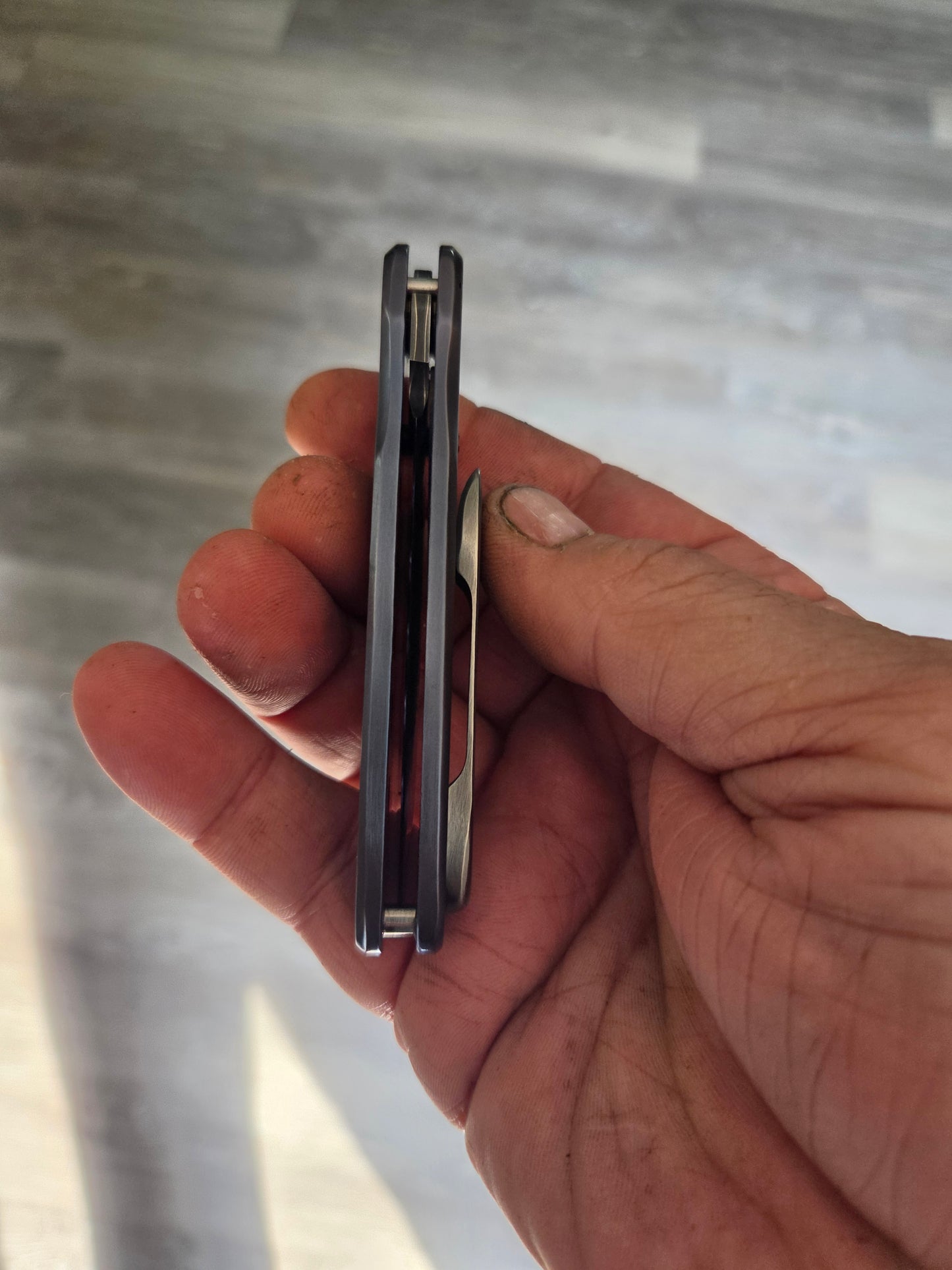 3" purple frame lock