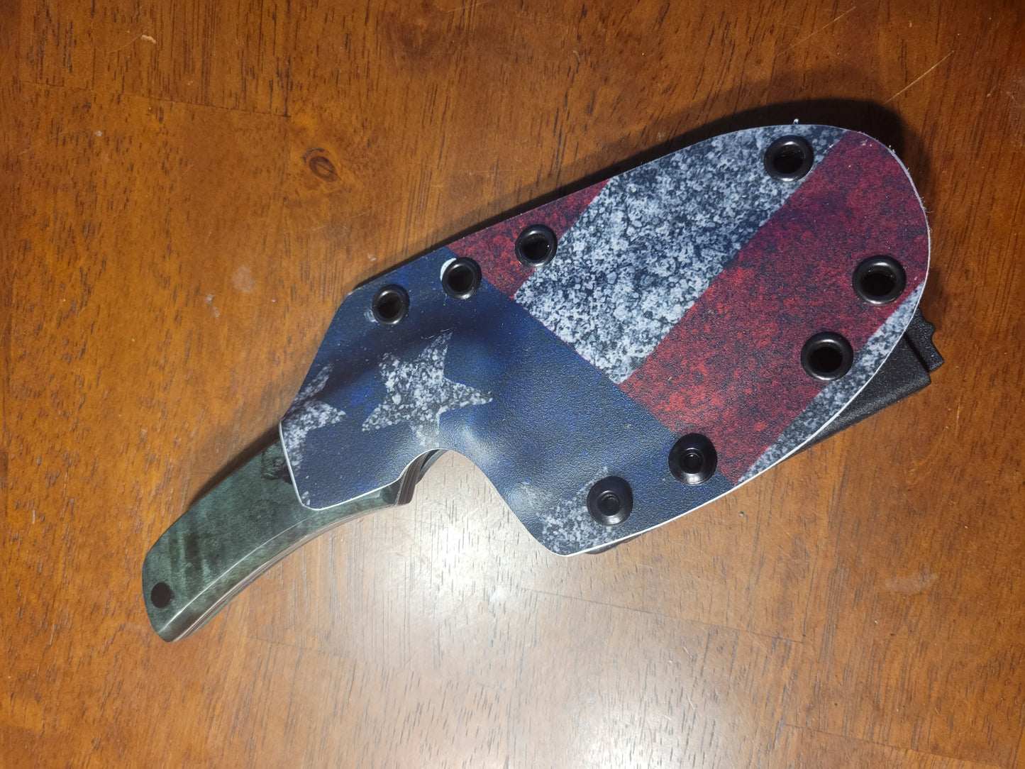 3" nickel damascus edc