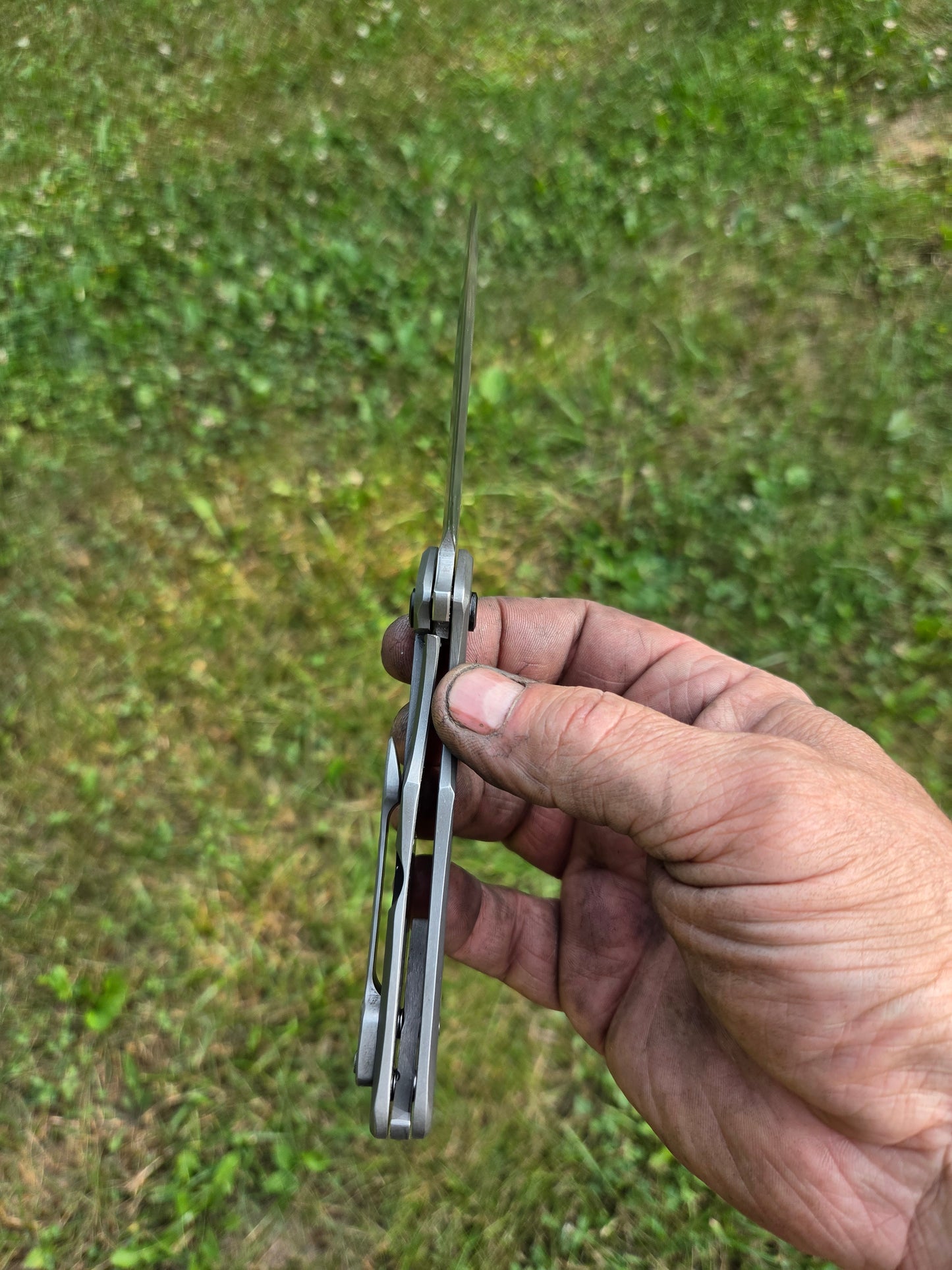 3" titanium frame lock
