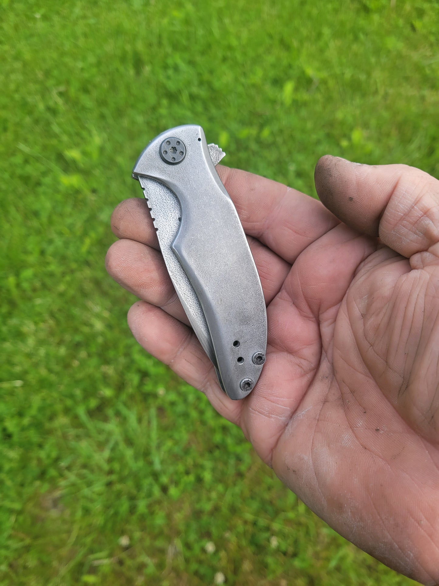 3" aeb-l stainless frame lock