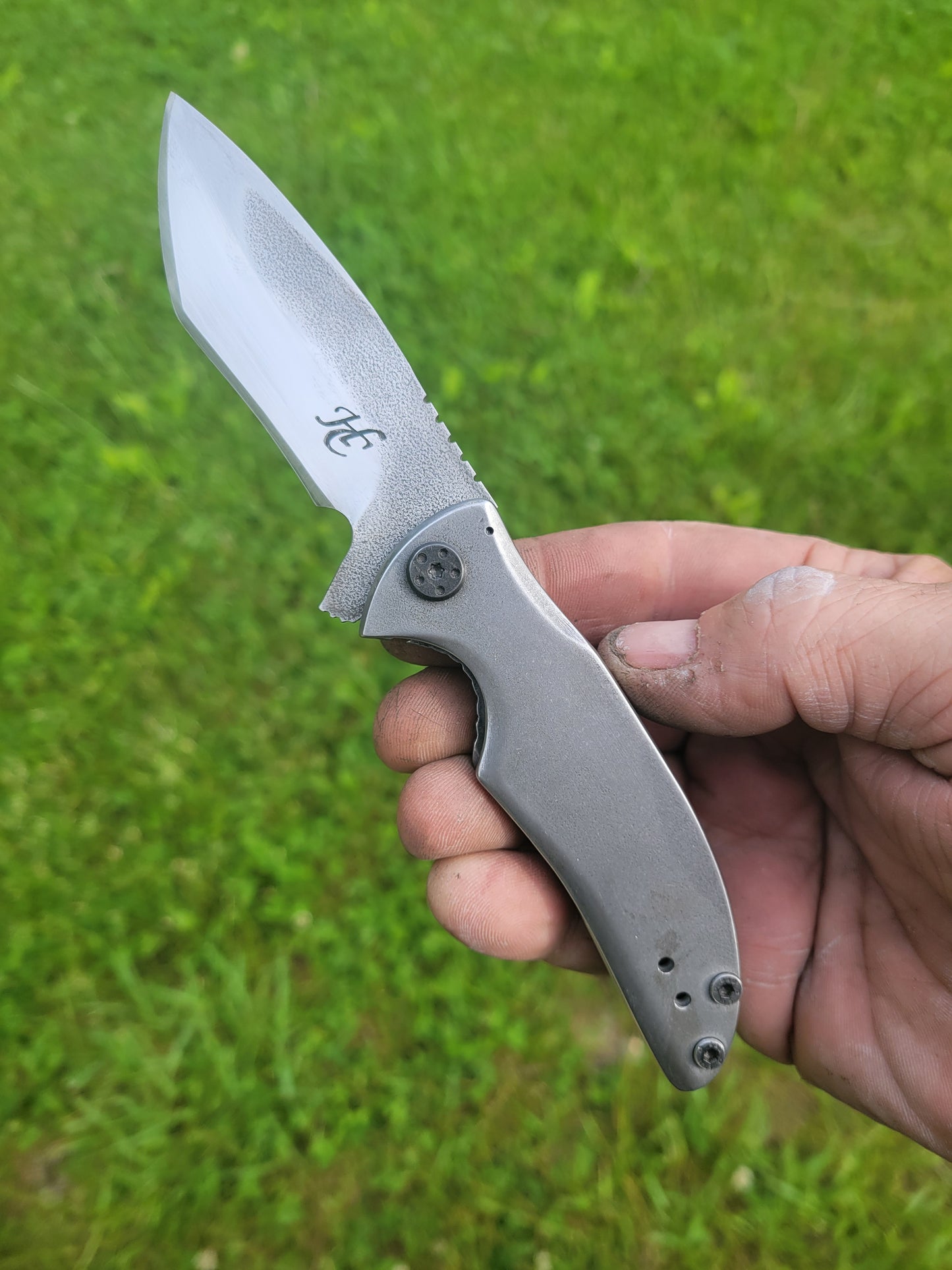 3" aeb-l stainless frame lock