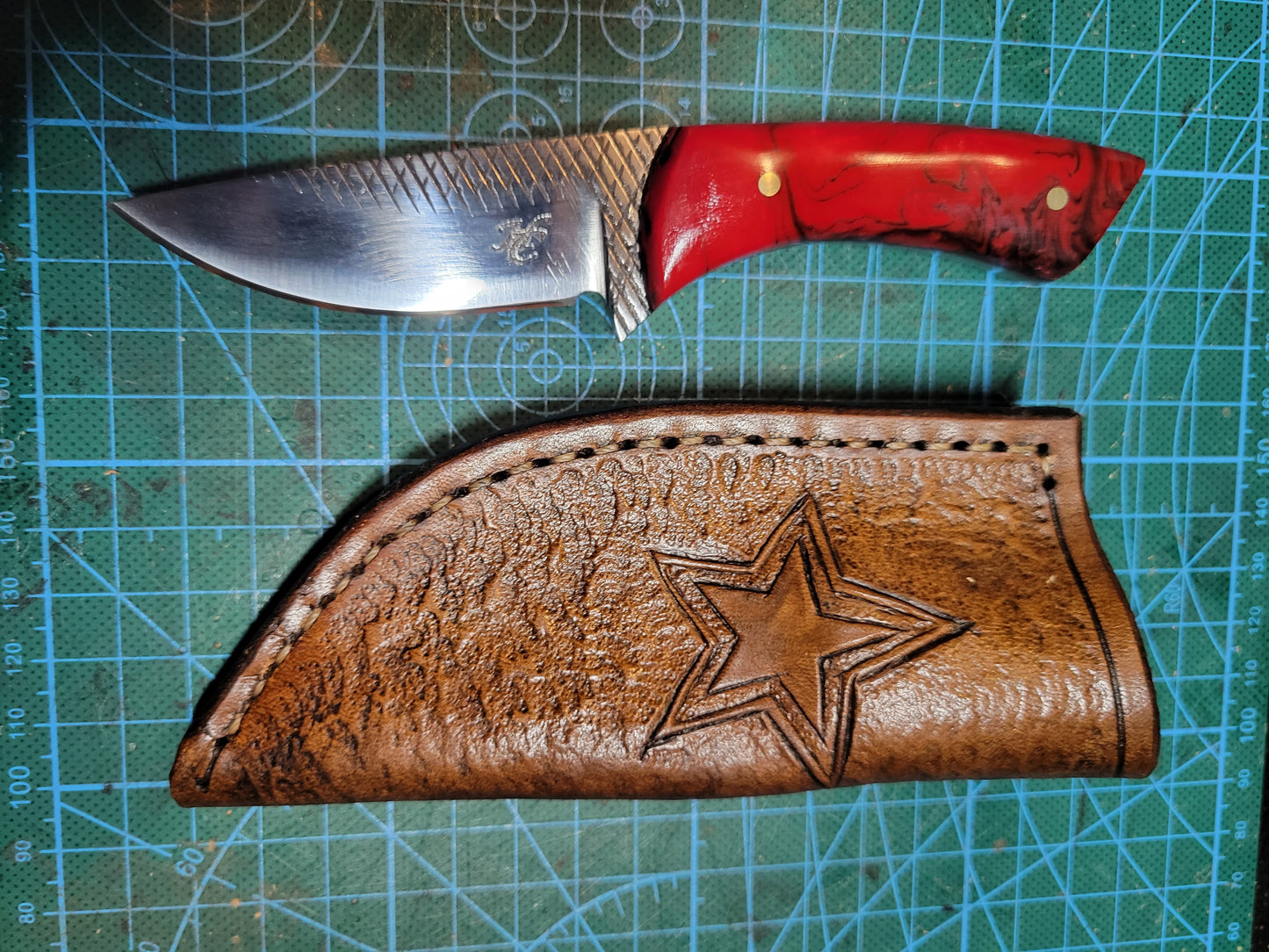 3" blade pocket skinner knife